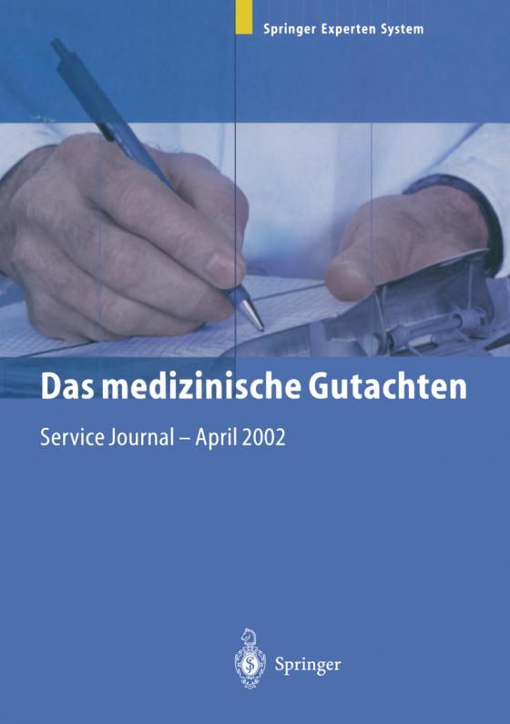 Cover-Bild Das medizinische Gutachten