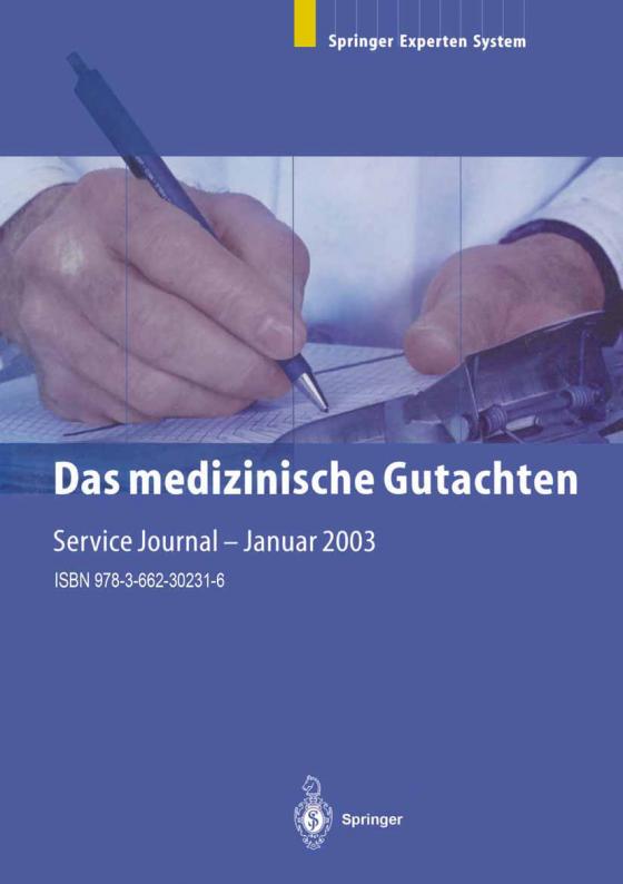 Cover-Bild Das medizinische Gutachten