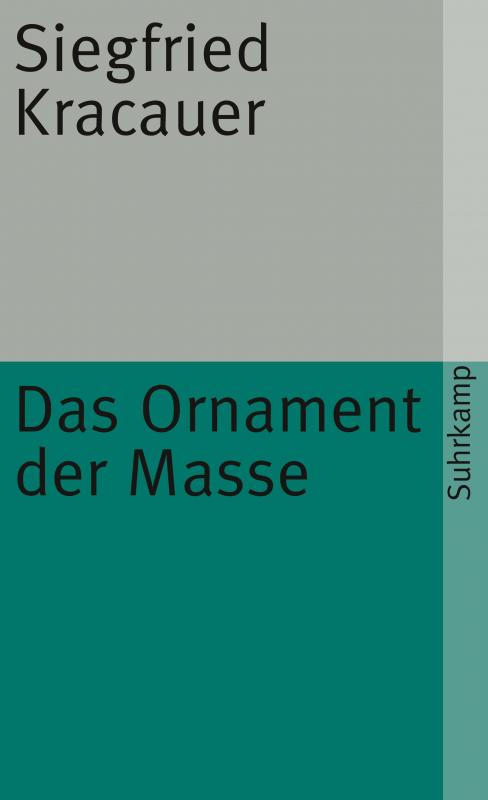Cover-Bild Das Ornament der Masse