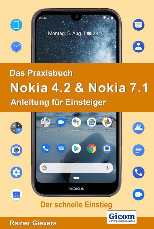 Cover-Bild Das Praxisbuch Nokia 4.2 & Nokia 7.1 - Anleitung für Einsteiger