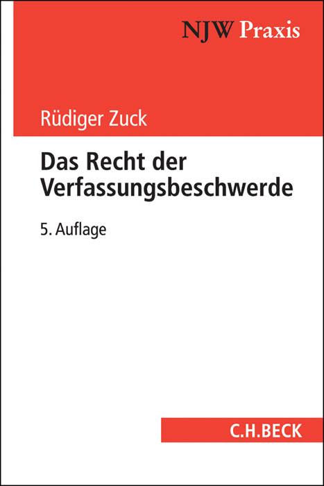 Cover-Bild Das Recht der Verfassungsbeschwerde