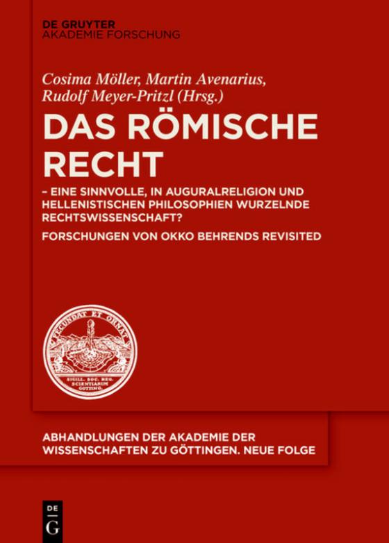 Cover-Bild Das Römische Recht