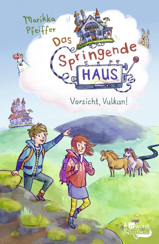 Cover-Bild Das Springende Haus: Vorsicht, Vulkan!