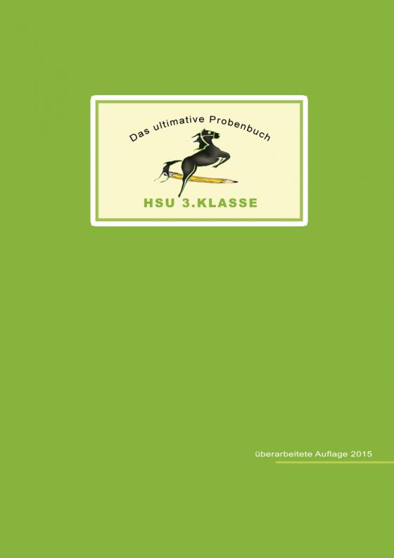 Cover-Bild Das ultimative Probenbuch HSU 3. Klasse