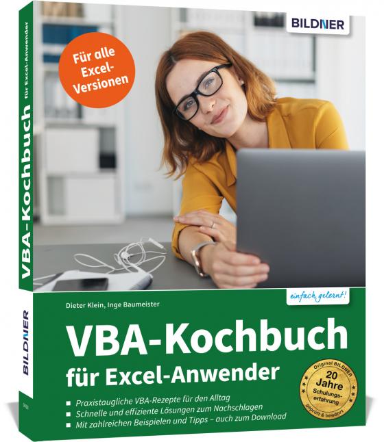 Cover-Bild Das VBA-Kochbuch für Excel-Anwender