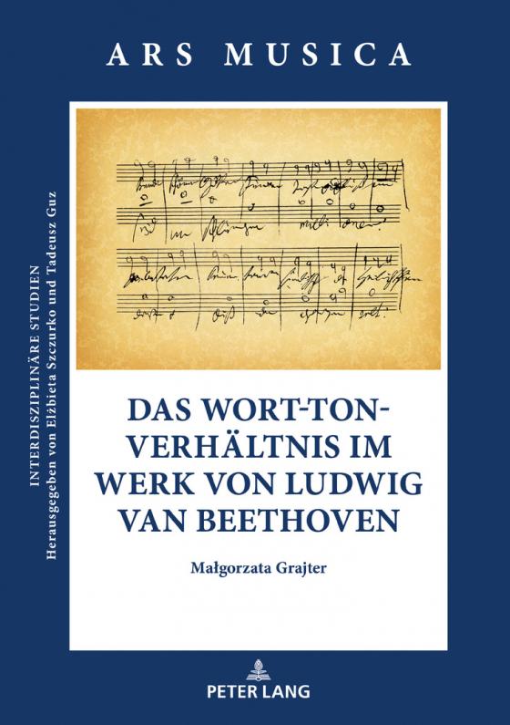 Cover-Bild Das Wort-Ton-Verhältnis im Werk von Ludwig van Beethoven