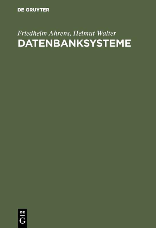 Cover-Bild Datenbanksysteme