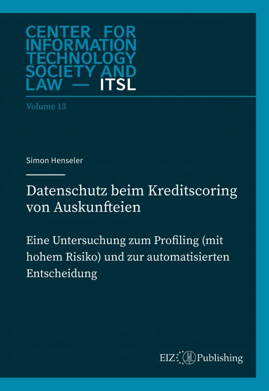 Cover-Bild Datenschutz beim Kreditscoring von Auskunfteien