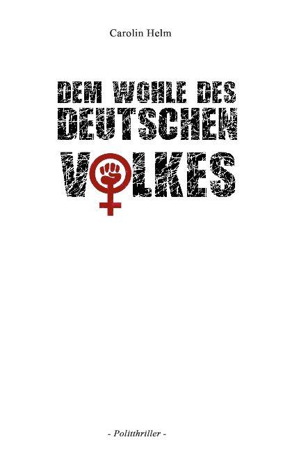 Cover-Bild Dem Wohle des deutschen Volkes