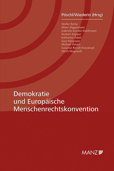 Cover-Bild Demokratie und Europäische Menschenrechtskonvention