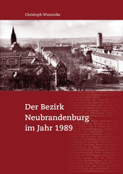 Cover-Bild Der Bezirk Neubrandenburg im Jahr 1989