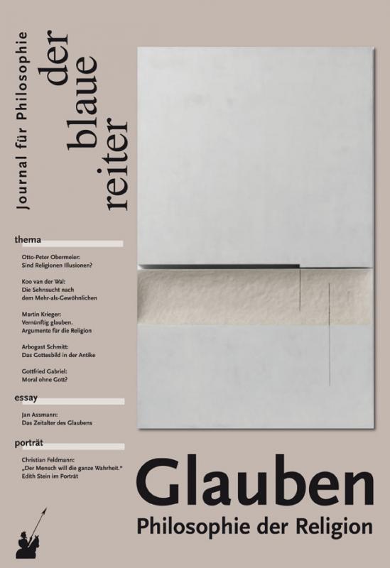Cover-Bild Der Blaue Reiter. Journal für Philosophie / Glauben