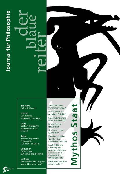 Cover-Bild Der Blaue Reiter. Journal für Philosophie / Mythos Staat