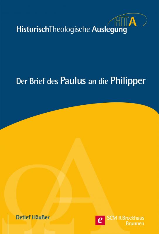 Cover-Bild Der Brief des Paulus an die Philipper