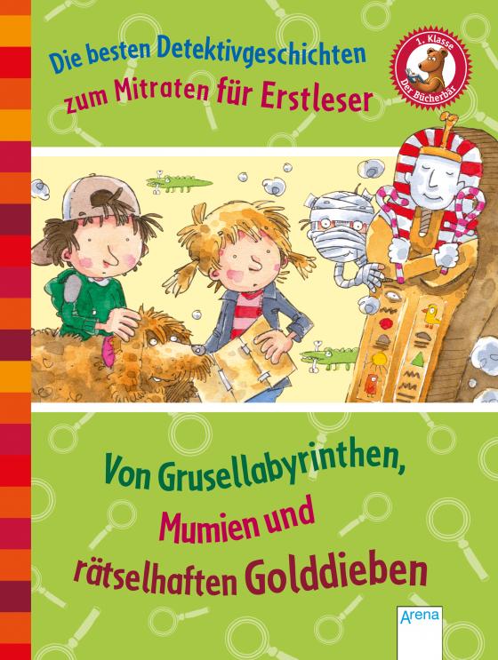Cover-Bild Der Bücherbär. Erstlesebücher für das Lesealter 1. Klasse / Die besten Detektivgeschichten zum Mitraten für Erstleser