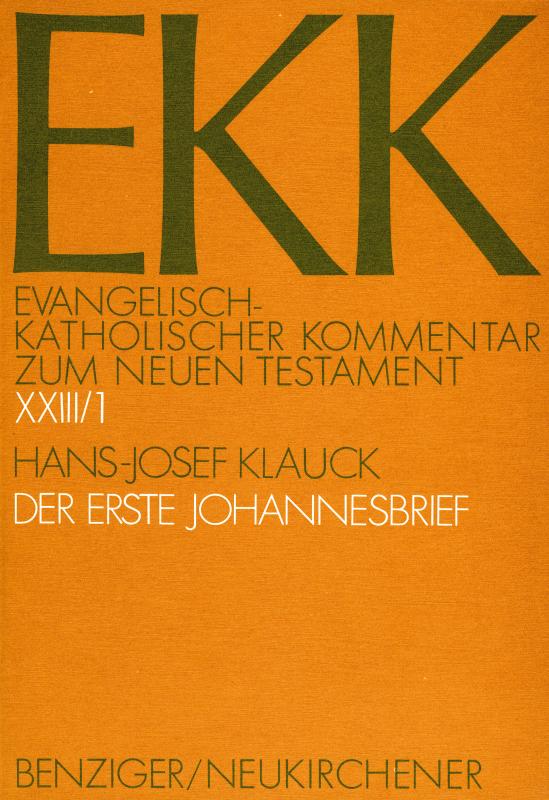Cover-Bild Der erste Johannesbrief, EKK XXIII/1