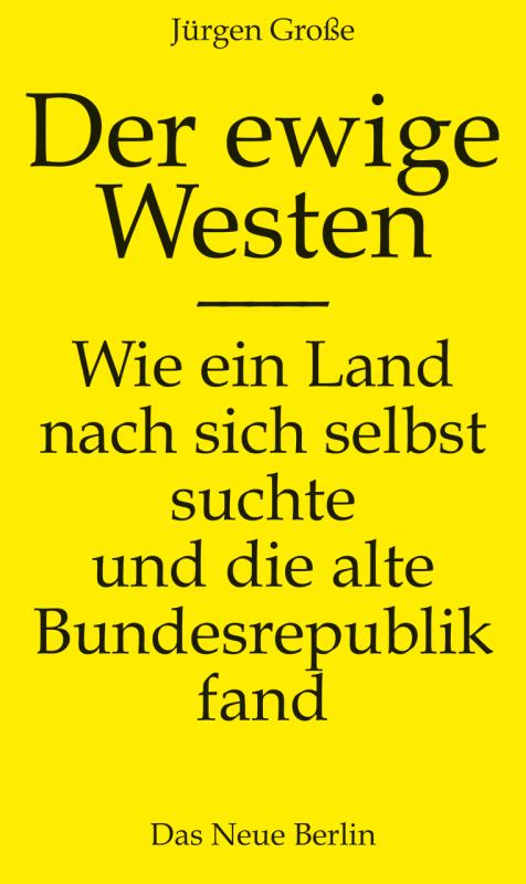 Cover-Bild Der ewige Westen