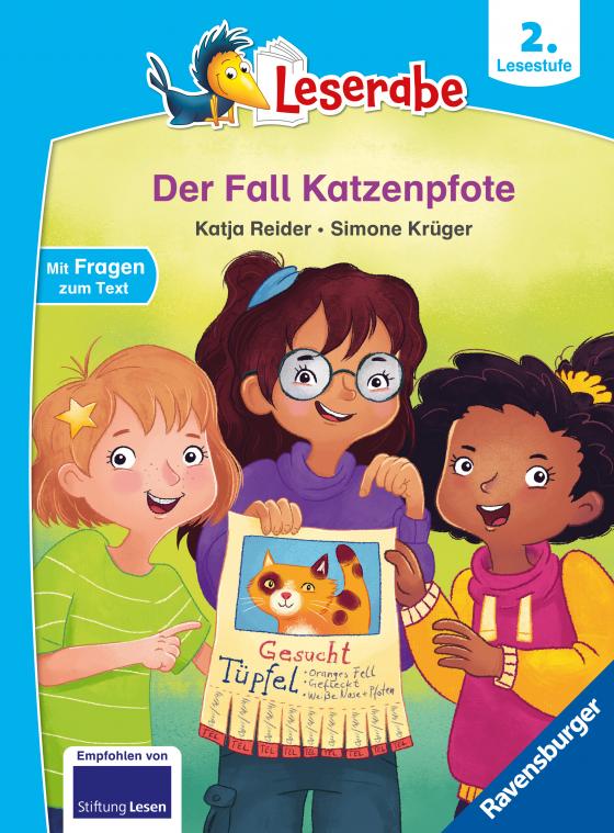 Cover-Bild Der Fall Katzenpfote - Leserabe ab 2. Klasse - Erstlesebuch für Kinder ab 7 Jahren