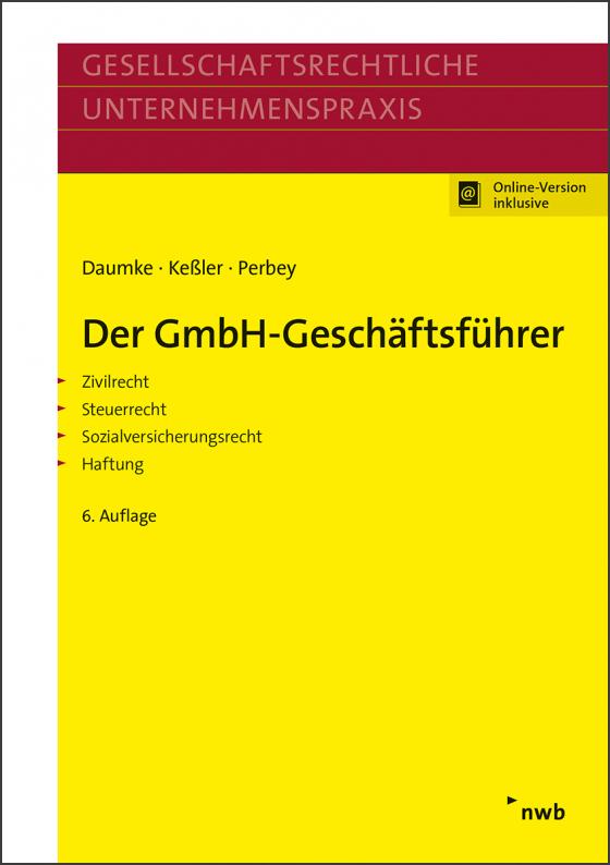 Cover-Bild Der GmbH-Geschäftsführer