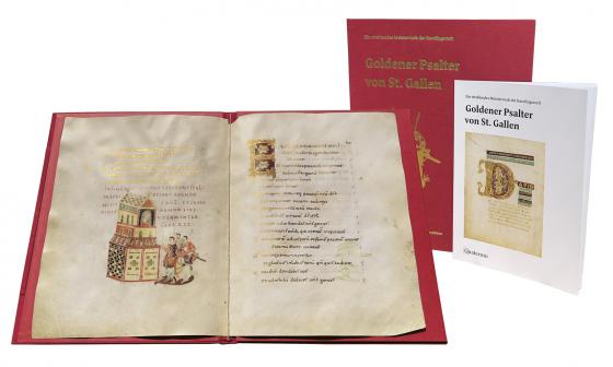 Cover-Bild Der Goldene Psalter von St. Gallen