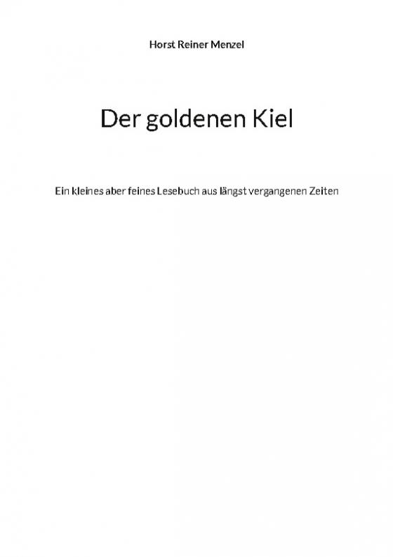 Cover-Bild Der goldenen Kiel