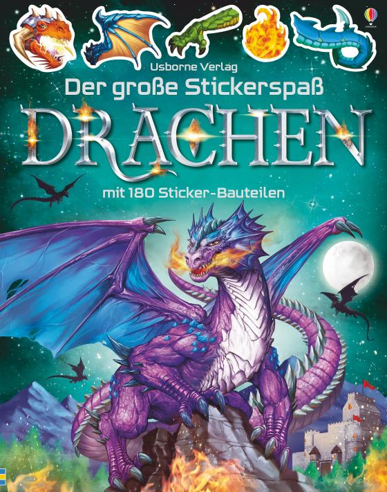 Cover-Bild Der große Stickerspaß: Drachen