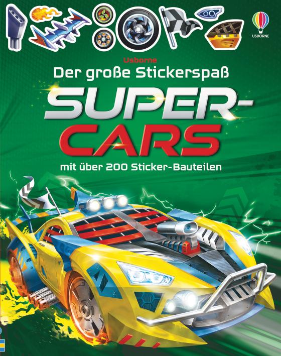 Cover-Bild Der große Stickerspaß: Supercars