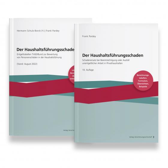 Cover-Bild Der Haushaltsführungsschaden - Kombipaket