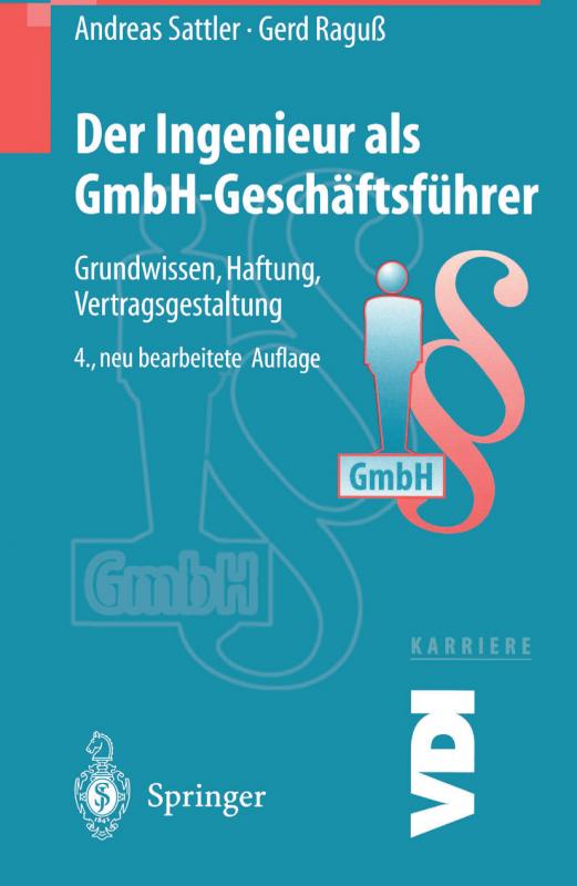 Cover-Bild Der Ingenieur als GmbH-Geschäftsführer