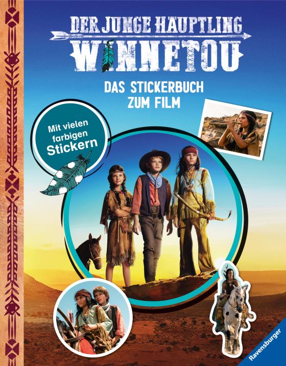 Cover-Bild Der junge Häuptling Winnetou: Stickerbuch zum Film