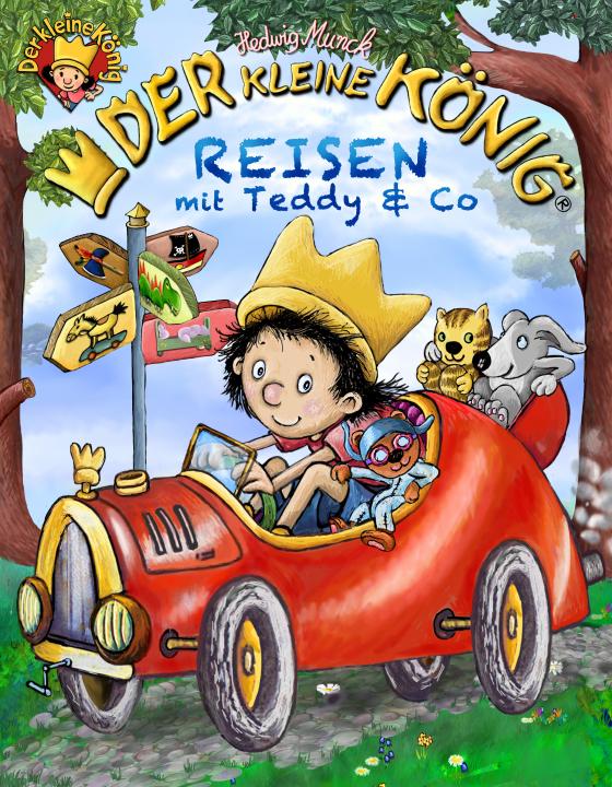 Cover-Bild Der kleine König - Reisen mit Teddy & Co