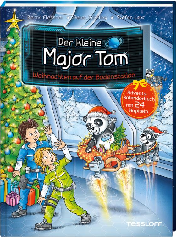 Cover-Bild Der kleine Major Tom. Weihnachten auf der Bodenstation. Adventskalenderbuch mit 24 Kapiteln