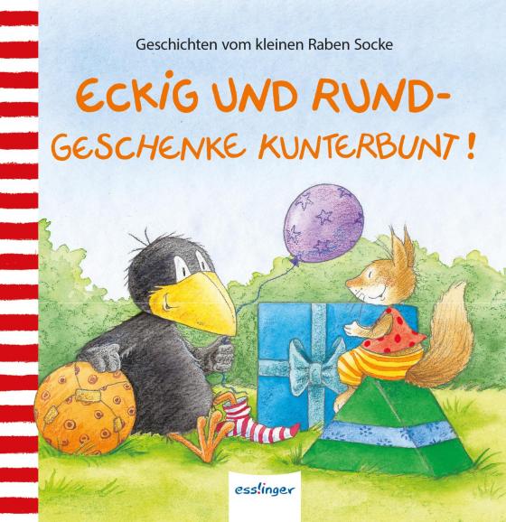 Cover-Bild Der kleine Rabe Socke: Eckig und Rund – Geschenke kunterbunt!