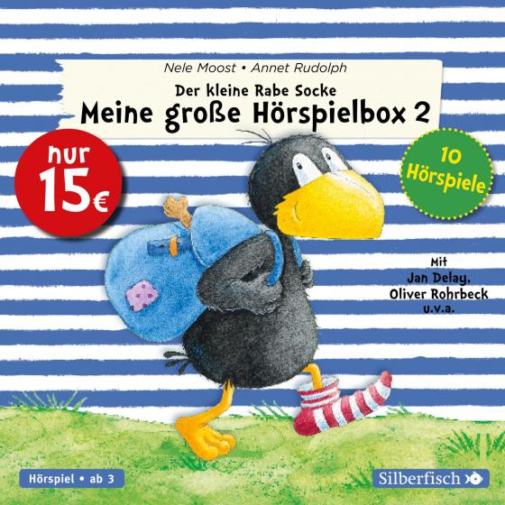 Cover-Bild Der kleine Rabe Socke – Meine große Hörspielbox 2 (Der kleine Rabe Socke)