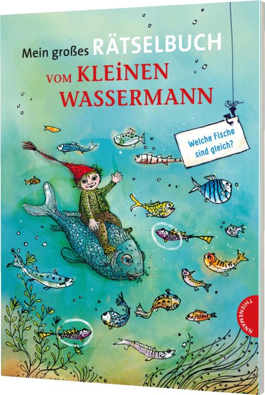 Cover-Bild Der kleine Wassermann: Mein großes Rätselbuch vom kleinen Wassermann