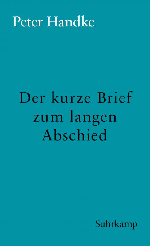 Cover-Bild Der kurze Brief zum langen Abschied