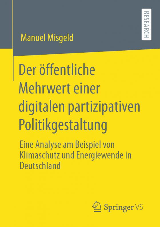 Cover-Bild Der öffentliche Mehrwert einer digitalen partizipativen Politikgestaltung