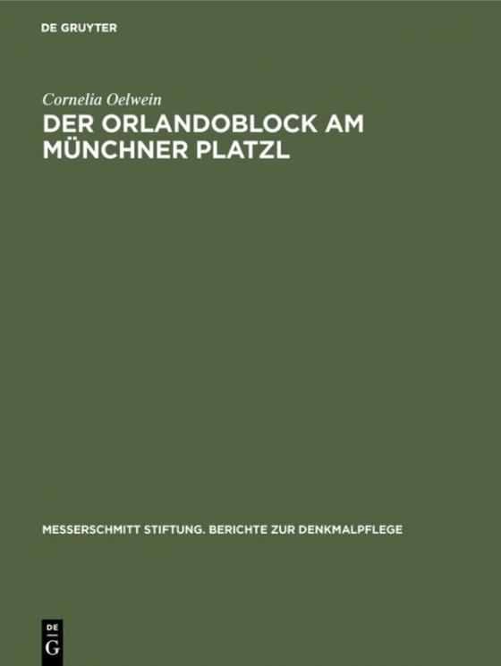 Cover-Bild Der Orlandoblock am Münchner Platzl