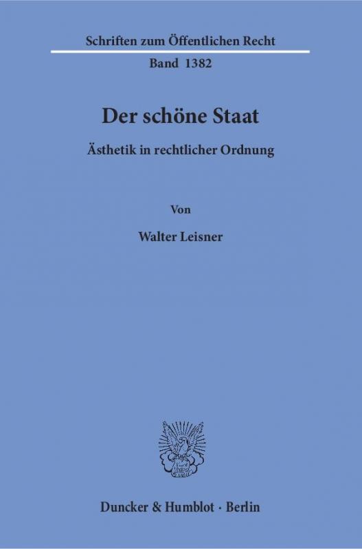 Cover-Bild Der schöne Staat.