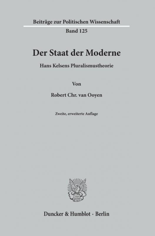 Cover-Bild Der Staat der Moderne.