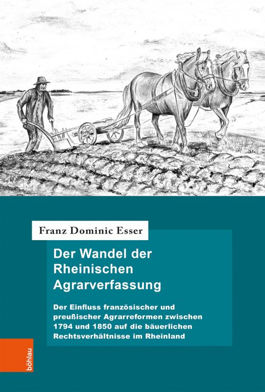 Cover-Bild Der Wandel der Rheinischen Agrarverfassung
