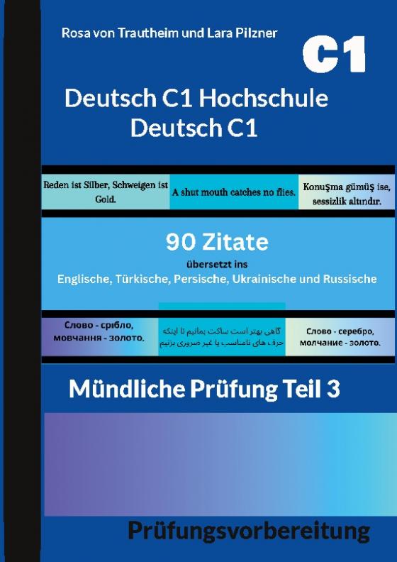 Cover-Bild Deutsch C1 Hochschule - Deutsch C1 * 90 Zitate für die mündliche Prüfung