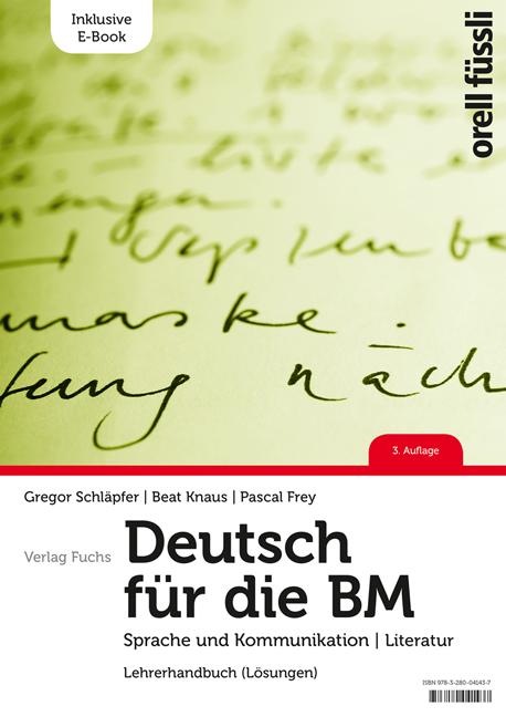 Cover-Bild Deutsch für die BM – Lehrerhandbuch inkl. E-Book