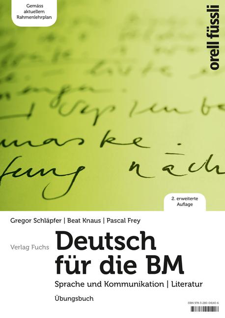 Cover-Bild Deutsch für die BM – Übungsbuch (2. Auflage)