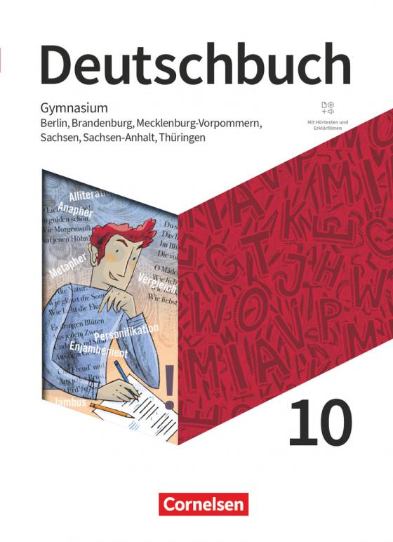 Cover-Bild Deutschbuch Gymnasium - Berlin, Brandenburg, Mecklenburg-Vorpommern, Sachsen, Sachsen-Anhalt und Thüringen - Neue Ausgabe - 10. Schuljahr
