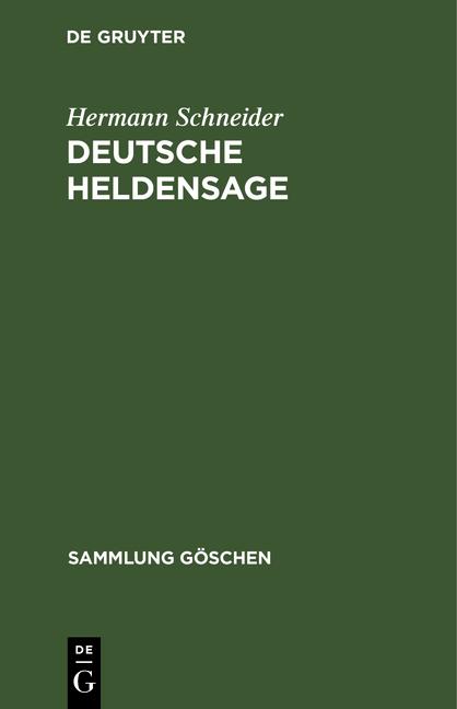Cover-Bild Deutsche Heldensage