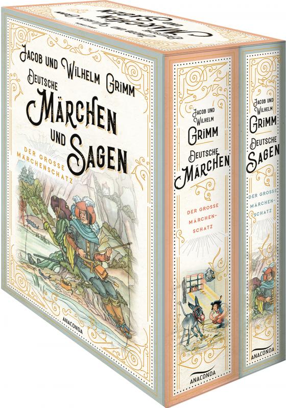 Cover-Bild Deutsche Märchen und Sagen (2 Bände im Schuber)