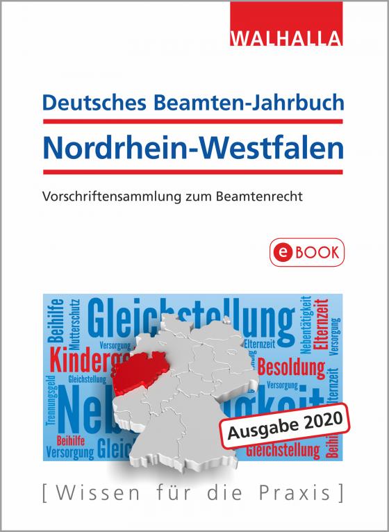 Cover-Bild Deutsches Beamten-Jahrbuch Nordrhein-Westfalen Jahresband 2020