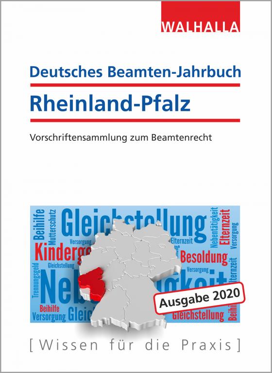 Cover-Bild Deutsches Beamten-Jahrbuch Rheinland-Pfalz 2020