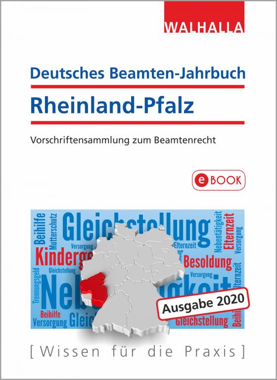 Cover-Bild Deutsches Beamten-Jahrbuch Rheinland-Pfalz Jahresband 2020